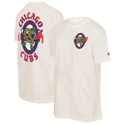 Chicago Cubs New Era Oktoberfest T-Shirt - Natural